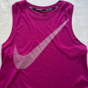 Nike Running Dry Fit Swoosh Sleeveless Tank